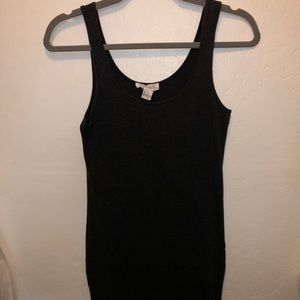 Dark Gray Mini Dress